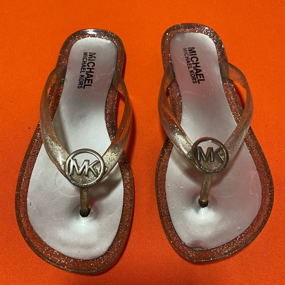 michael kors flip flops mens orange
